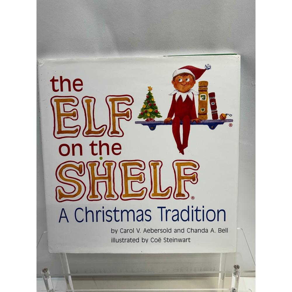 CCA and B The Elf on the Shelf Book Kids White Christmas Tradition Hardcover